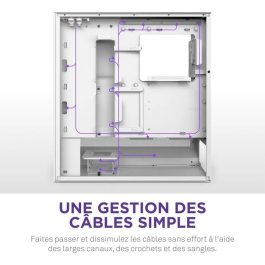 NZXT CC-H52FW-01 Caja NZXT H5 Flow (2024) Torre Midi Blanca