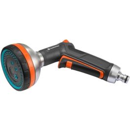 Gardena Pistola Multiusos Premium de Metal Resistente con 5 Chorros (lluvia, aireado, concentrado, niebla, plano), Anti-Heladas y Mango Ergonómico Precio: 44.5900004. SKU: B144G89Q5R