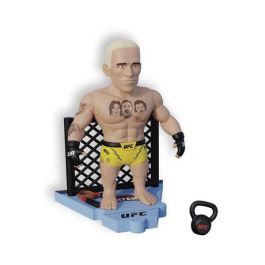 Bizak Figura de Acción Articulada UFC Coleccionable con Punching Bag y Set de Lucha Completo - Juguete para Niños de 3+ Años - 7.5 cm