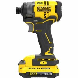 Stanley SFMCF810D2K Atornillador de Impacto Brushless V20 18V con 2 Baterías Li-Ion 2Ah, Cargador y Maletín, 170Nm