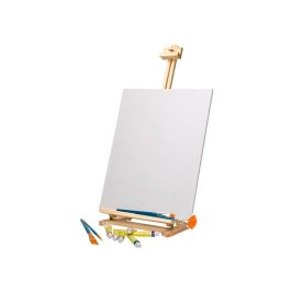 Caballete Pintor Liderpapel Sobremesa Madera Fsc 80x27,5x30 cm