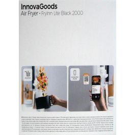 Freidora de Aire Innovagoods Fryinn Lite 2000, Negra - Inde Freidora de Aire Innovagoods Fryinn Lite 2000, Negra - Inde