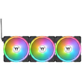 Thermaltake SWAFAN EX12 ARGB Ventilador PC 120mm Iluminación LED Blanco Pack 3 Unidades