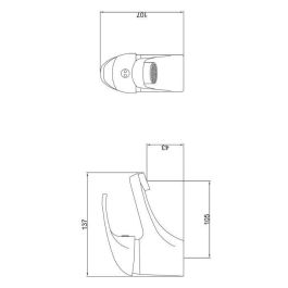 ROUSSEAU Grifo Mezclador de Lavabo Belfort Cromado - Caño Fijo, Cartucho Cerámico Ø40mm, Ahorro de Agua, Cuerpo Latón ROUSSEAU Grifo Mezclador de Lavabo Belfort Cromado - Caño Fijo, Cartucho Cerámico Ø40mm, Ahorro de Agua, Cuerpo Latón
