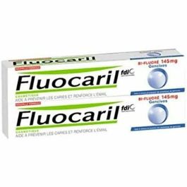 Fluocaril BI-FLUORÉ 145 mg Dentífrico Pasta de dientes para Encías Sensibles, Protección contra Caries y Fortalecimiento Esmalte, Pack 2x75ml Precio: 5.50000055. SKU: S05102685