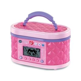 Vtech 3417765818059 Kidisecrets Mi Estuche de Belleza Mágico - Juguete Educativo para Niñas, Rosa