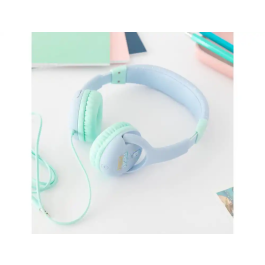 Mr Wonderful Auriculares Niños Friday Feeling Seguridad 85 DB Conector Jack 3.5mm Estéreo Compatible Móviles Tablets Consolas