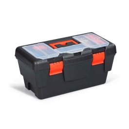 Terry Caja de herramientas eko toolbox 19 Negro / naranja 48 x 25,5 x 23 cm Profesional y doméstico