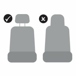 Dreambaby DRE9312742402631 Espejo retrovisor regulable para asiento trasero, rectangular, grande, 20x24 cm, Negro