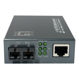 LevelOne GVT-2013 Convertidor Mediaconversor Gigabit Ethernet 10/100/1000T RJ45 a SC Multimodo Fibra Óptica con PoE (Power over Ethernet) 30W, 500m Precio: 177.5675. SKU: B1495FC6NN