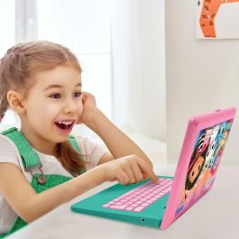 Lexibook Ordenador Portátil Bilingüe con 124 Actividades La Casa de Muñecas de Gabby (EN/ES)