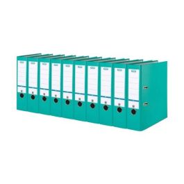 Elba Archivador de Palanca DIN A4, Lomo 80mm, Cartón Compacto Forrado PVC, Rado, Ice Mint - Cantoneras Metálicas Precio: 4.49999968. SKU: B1HC68HKDG