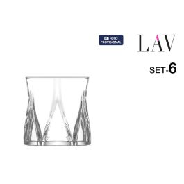 LAV Set 6 Vasos Zoey 300 cc Ø 8.2 x 8.6 cm Precio: 56.50000015. SKU: B192RG79XN