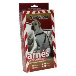 San Dimas Arnés Seguridad Coche Perro Acolchado Talla M