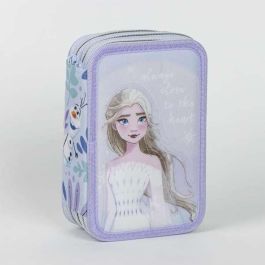 Plumier con accesorios frozen 12.5 x 6.5 x 19.5 cm