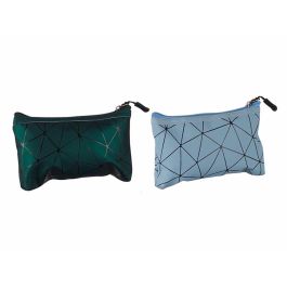Neceser Rectangular Peq Surt Azul Verde Berilo 12X2CM (24 Unidades) Neceser Rectangular Peq Surt Azul Verde Berilo 12X2CM (24 Unidades)