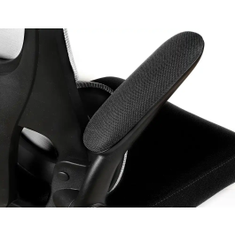 Q-connect Silla de Dirección Sorrento Malla Negro Altura Máx 1360 mm, 600x650 mm