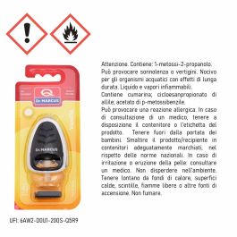 Dr. Marcus Harmony Ambientador Coche Botella Rejilla Vainilla Exótica Larga Duración 45 Días 8ml Perfume Francés DRM0335