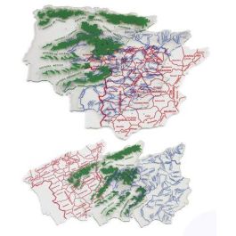 Plantillas Faibo 3 Mapas 15X12.5 Cm Fisico/Politico España 10 unidades Precio: 14.49999991. SKU: B1A8645Y59