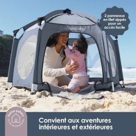 Parque de Aventuras Pop-Up - DREAMBABY - Tela con bolsa de transporte - Lonas anti-UV (uso exterior) - Ø 1,3 m - H1 m Parque de Aventuras Pop-Up - DREAMBABY - Tela con bolsa de transporte - Lonas anti-UV (uso exterior) - Ø 1,3 m - H1 m