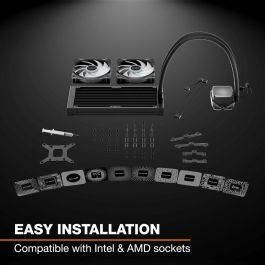 be quiet! PURE Loop 3 LX 240mm Refrigeración Líquida para CPU, Sockets Intel LGA1700/AM5, Silenciosa, Negro