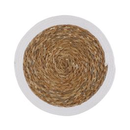 Versa Salvamantel de Mesa Blanco de Algas y Papel 35x35 cm (6 Unidades)