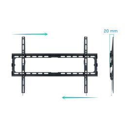 Soporte de Pared Fijo TooQ LP1080F-B para TV de 37-80"/ hasta 45kg Soporte de Pared Fijo TooQ LP1080F-B para TV de 37-80"/ hasta 45kg