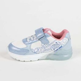 Cerdá t029 Deportiva Infantil con Luces de Stitch y Suela TPR, Zapatillas para Niños y Niñas en Azul Claro, Talla 29