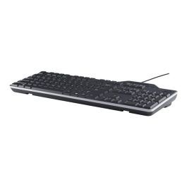 Dell Teclado KB813 USB con Lector Smartcard y Distribución QWERTY Español Color Negro