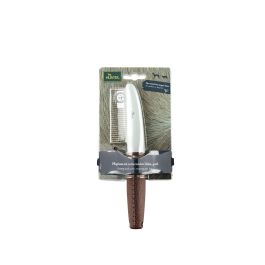 Hunter Peine de Cuidados con Púas Rotatorias L para Desenredar Pelo Largo y Medio