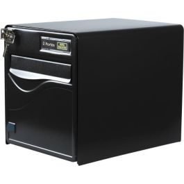 Box Burg Wachter Baltic 2 -Puerta - A pie - Acero galvanizado - Apertura lateral - Negro - Hecho en Francia Box Burg Wachter Baltic 2 -Puerta - A pie - Acero galvanizado - Apertura lateral - Negro - Hecho en Francia