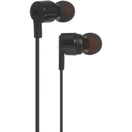 JBL Harman Tune 210 Auriculares intraaurales Pure Bass Sound Alámbricos Negros