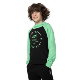 Sudadera con Capucha Niño 4F M221 Negro L