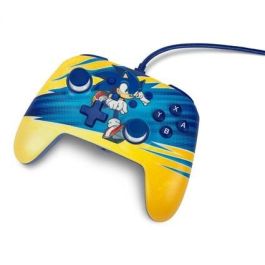 Power A NSGP0202-01 Mando con Cable Mejorado para Nintendo Switch, Sonic Impulso, 2 Botones Asignables, Cable USB-C 3m Power A NSGP0202-01 Mando con Cable Mejorado para Nintendo Switch, Sonic Impulso, 2 Botones Asignables, Cable USB-C 3m