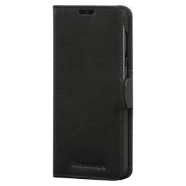 dbramante1928 Lynge - Funda cartera con cierre magnético de cuero negro para Samsung Galaxy S21+ 5G, con bolsillos para tarjetas