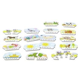 Ravensburger Rompecabezas Primeras Palabras - Hamburguesas, 40 Puzles para Iniciar la Lectura, para Niños +4 años Ravensburger Rompecabezas Primeras Palabras - Hamburguesas, 40 Puzles para Iniciar la Lectura, para Niños +4 años
