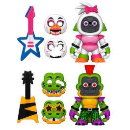 FUNKO Blister 2 figuras Snaps! Five Nights at Freddy's Montgomery Gator y Glamrock Chica