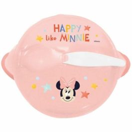 Thermobaby THE3023190133782 Pack Comida Bebé Minnie 1ª Edad - Mordisqueador, Bol, Taza con Asa, 2 Cucharas