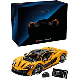 Lego 42172 McLaren P1 - Kit de Modelo de Hiperdeportivo para Adultos Entusiastas de Vehículos