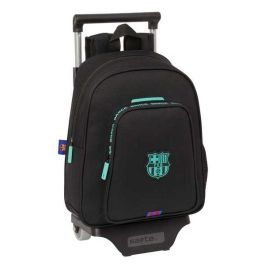 Mochila Escolar con Ruedas F.C. Barcelona Negro 27 x 33 x 10 cm Mochila Escolar con Ruedas F.C. Barcelona Negro 27 x 33 x 10 cm