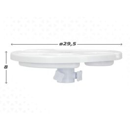 Mesa Aktive Sombrilla 29,5 x 8 x 29,5 cm Polipropileno (12 Unidades)