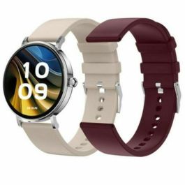 SPC 9656B Smartwatch Smartee Duo Velvet 1.32" AMOLED Llamadas Bluetooth Frecuencia Cardíaca IP68 7 Días Batería Carga Inalámbrica Blanco Precio: 60.5. SKU: B1BAHNEDLM