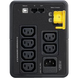 APC BX950MI Sistema de Alimentación Ininterrumpida (UPS) Línea Interactiva 0,95 kVA 520 W 6 Salidas AC