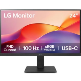Monitor Curvo LG 24U421A-B 23.8"/ Full HD/ Negro Precio: 138.95000031. SKU: B193B3LQTH