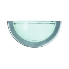 RABALUX Aplique Ufo 1xE27 IP20 RAB-5181 Metal Blanco y Cristal Opal Blanco