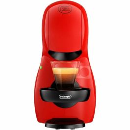 De'Longhi Nescafé Dolce Gusto EDG210.R Cafetera de Cápsulas Piccolo XS Manual 15 Bares Multi-bebida Roja y Negra