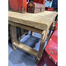 DKD Home Decor Armario Natural Olmo Macizo 102 x 40 x 132 cm