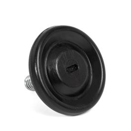 HERRAJES ALK Pie Nivelador Nuba Ø40 M8X18 Negro con Huella Allen 4mm y Tuerca Hexagonal D17 HERRAJES ALK Pie Nivelador Nuba Ø40 M8X18 Negro con Huella Allen 4mm y Tuerca Hexagonal D17