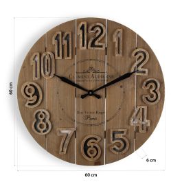 Reloj Pared Clement 60Cm Versa Reloj Pared Clement 60Cm Versa