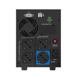 PHASAK SAI 1060VA Protekt Torre Interactivo con AVR, toma protegida y slot SNMP